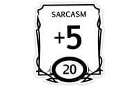 Stat Block Sarcasm Sticker