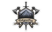 Roll Your Fate Sticker