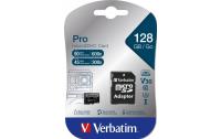 Verbatim Card Pro U3 SDXC Card C10 128GB