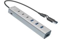 i-tec USB-C/USB-A Charging Metal HUB 7 Port