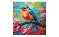 Crystal Art Kit Spring Robin 30x30cm
