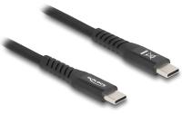 Delock USB-Kabel C-C, 60W, 1.0m, magnetisch