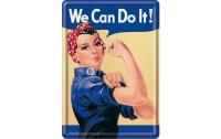 Nostalgic Art Postkarte We can do it
