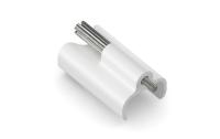 MicroX4 Verriegelungsclip, weiss, 1 Stk