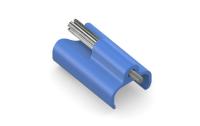 MicroX4 Verriegelungsclip, blau, 10 Stk