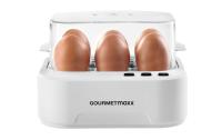 GOURMETmaxx Eierkocher sprechend 400W wei&szlig;