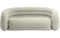 Intex Sofa geschwungen Olive-Beige