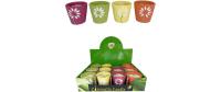 Dameco Citronella Kerzen im Eimer, 4er Set