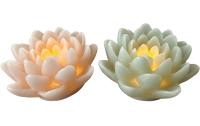 Dameco LED Wachskerze Lotus Set
