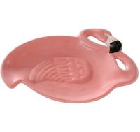 Boltze Servierplatte Flamingo