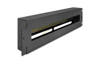 Delock 19 Schutzschalterleiste, Schwarz