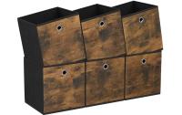 Songmics Aufbewahrungsboxen,6er Set,faltbar
