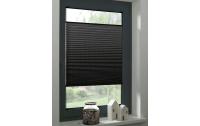 Gardinia Plissee Concept Schwarz, 70x130 cm