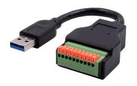 EXSYS EX-49127, USB-A Terminal Block Adap.