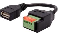 EXSYS EX-49128, USB-A Terminal Block Adap.