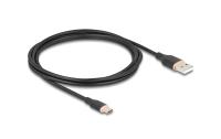 Delock USB-Kabel A-C, 2.5m, Silikon Kabel