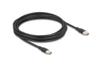Delock USB-Kabel C-C, 4.0m, Silikon Kabel