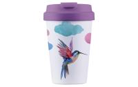 bioloco Kaffeebe. Easy Cup-Watercolor bird