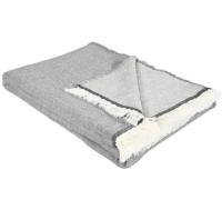 Eskimo Decke Lily 140x200 cm, Grau-Silber