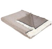 Eskimo Decke Lily 140x200 cm, Taupe-Braun