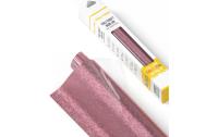 Poli-Tape Aufbügelfolie Glitter Roségold