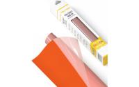 Poli-Tape Aufbügelfolie Flock Orange