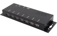 EXSYS EX-1177-2, 7x USB2.0, Metall HUB