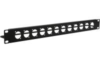 EXSYS EX-49299,19 D-Typ Patchpanel, 12Port