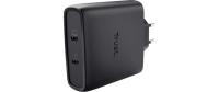 Trust Maxo USB-C 100W GaN 2 Port Wall Charg
