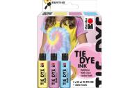 Marabu Tie Dye Ink Set Pastel