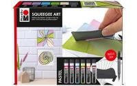 Marabu Squeegee Art Acryl Set Pastell
