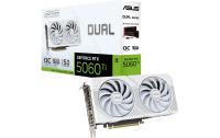 ASUS DUAL RTX5060TI O16G WHITE, GDDR7
