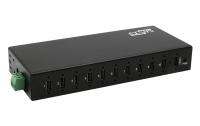EXSYS EX-12270HMS, 10x USB3.2, Metall HUB