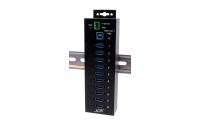 EXSYS EX-1580SHMVS, 10x USB3.2, managed HUB