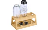 relaxdays Abtropfgestellt für Flaschen