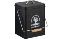 relaxdays Komposteimer mit Geruchsfilter