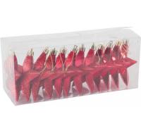 Dekomat Weihnachtssterne Aufhänger 12 Stk.