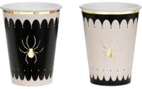 Partydeco Becher Spinnen