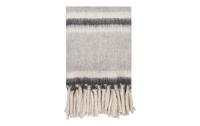 House Nordic Wohndecke Carmel, Grau-Weiss