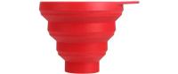 Dr. Oetker Silikon Trichter faltbar rot