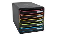 Exacompta BIG-BOX PLUS schwarz/harlekin
