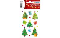 Herma Weihnachtssticker Christbaum