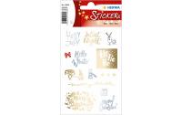 Herma Weihnachtssticker Silent Night