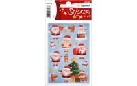 Herma Weihnachtssticker Weihnachtsmann