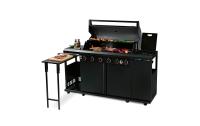 LANDMANN Gasgrill 168cm BR6.1 Black