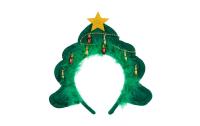 Partydeco Haarreif Weihnachtsbaum