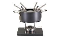 NOUVEL Fondue Set Aluguss Grey