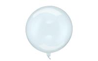 Partydeco Ballon Transparent blau