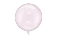 Partydeco Ballon Transparent rosa