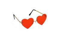 Partydeco Brille Herz